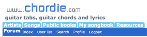 chordu|chordie official site.